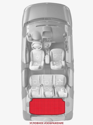 ЭВА коврики «Queen Lux» багажник для Chrysler Laser